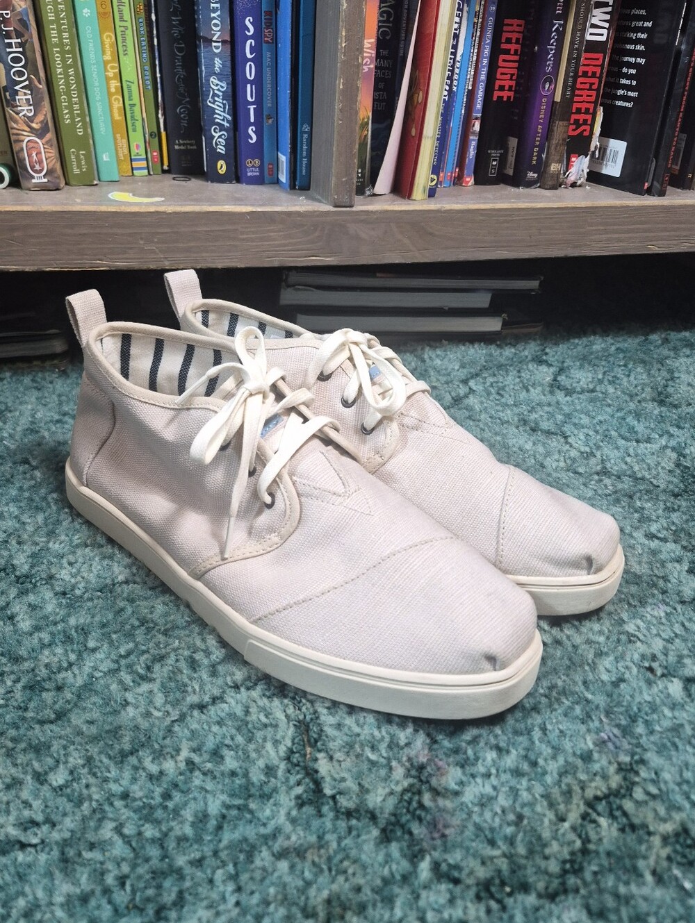 Toms Women's Beige Bota Shoes Lifestyle Sneakers Size 12